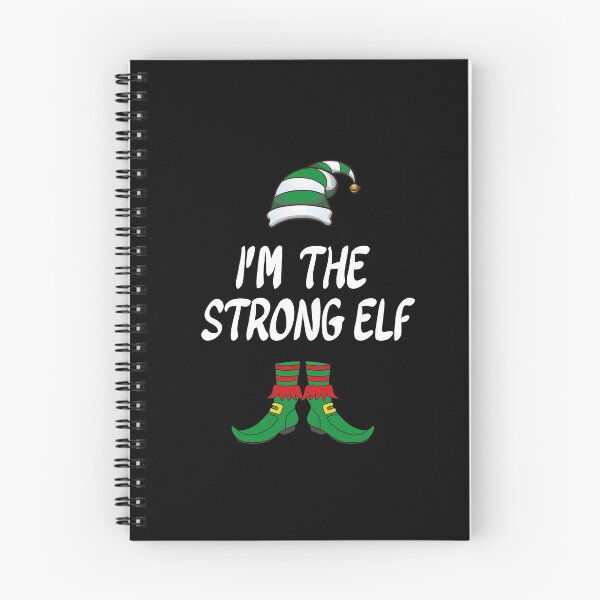 Item preview, I'm The Strong Elf Christmas Matching Family Outfit Merry Xmas Cute Elf Gift designed and sold by FunnySunny T-Shirts.