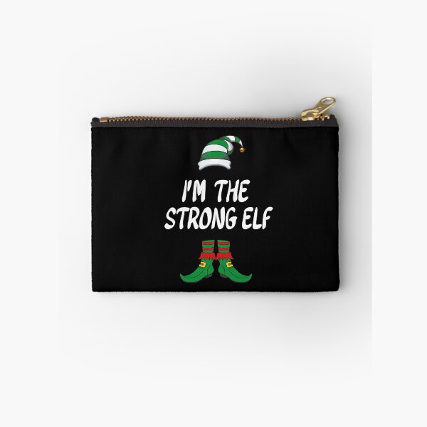 Item preview, I'm The Strong Elf Christmas Matching Family Outfit Merry Xmas Cute Elf Gift designed and sold by FunnySunny T-Shirts.