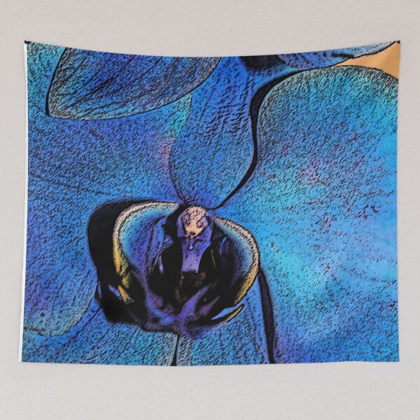 Item preview, Face of the blue orchid designed and sold by MarionsArt.