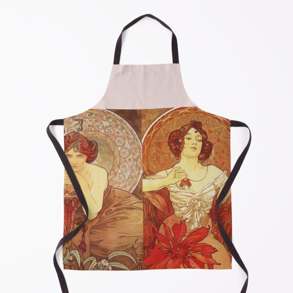 Item preview, Fall Goddess Bohemian Lady Art Nouveau illustration Classical art designed and sold by Bellathewilde.