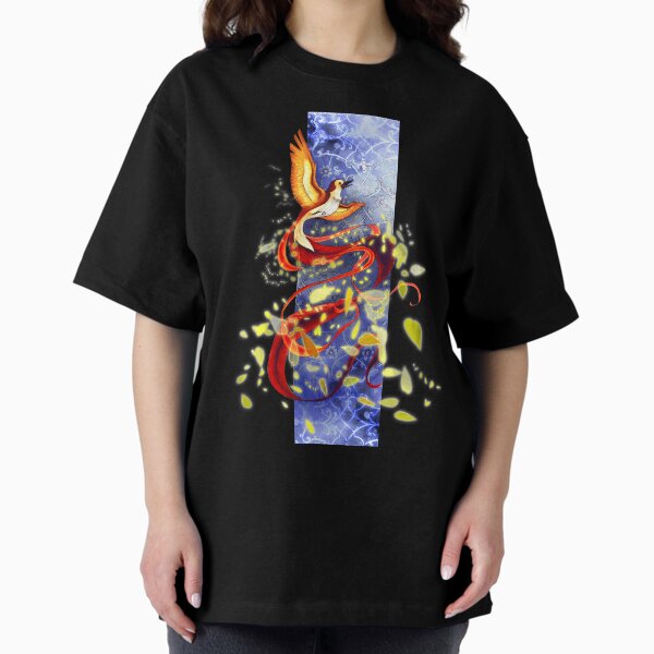 Phénix volant T-shirt oversize