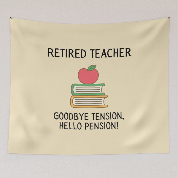 Item preview, Goodbye Tension Hello Pension - Gift For Retired Teacher designed and sold by GasparArts.