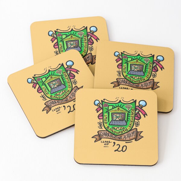 Item preview, Quarantine University Class of 2020 Graduating Badge designed and sold by ShelliesWorld.