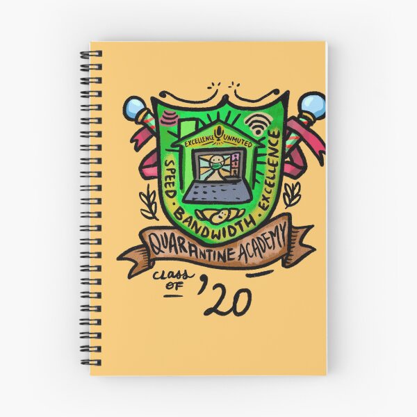 Item preview, Quarantine University Class of 2020 Graduating Badge designed and sold by ShelliesWorld.
