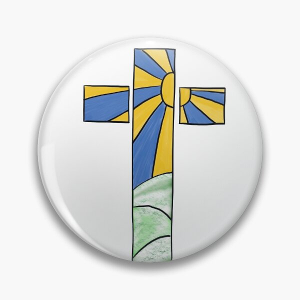 Artikelvorschau, Psalm 23 Winterszene am Kreuz entworfen und verkauft von NeedlingGod.