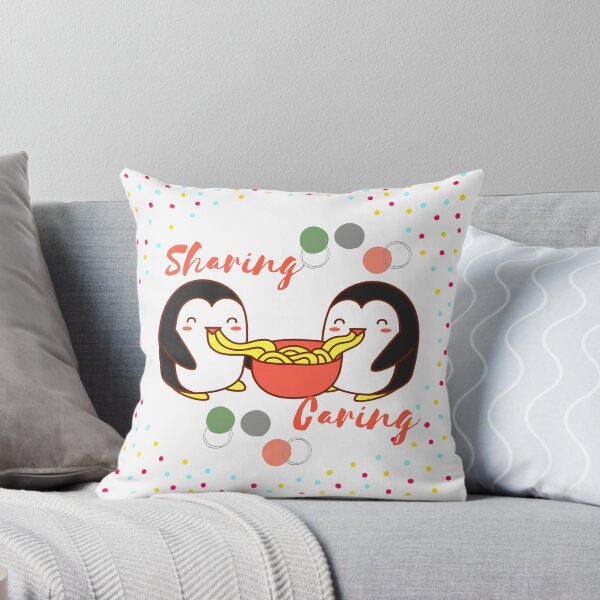 Item preview, Penguin - Sharing Caring designed and sold by ActRightToday.