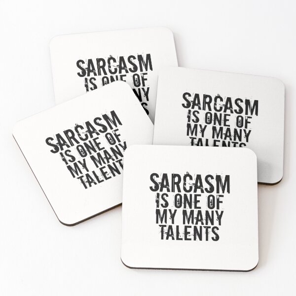 Item preview,  Sarcasm Is One Of My Many Talents,Funny Sayings designed and sold by medbouk1.