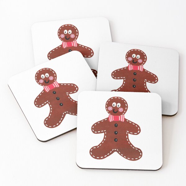 Artikelvorschau, Weihnachten Lebkuchenmann entworfen und verkauft von Helen McCartney Designs.
