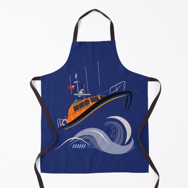 Item preview, RNLI Lifeboat In Rough Seas designed and sold by Ben Nolan.