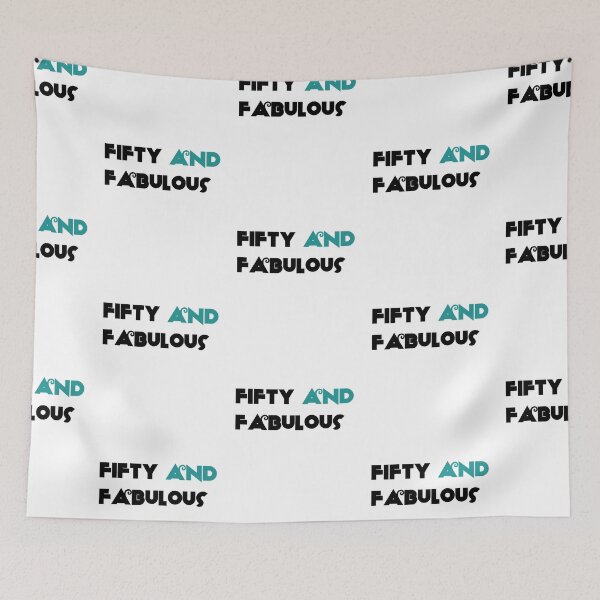 Item preview, Fifty and Fabulous Women Birthday, Men Birthday designed and sold by Damitparasayo.