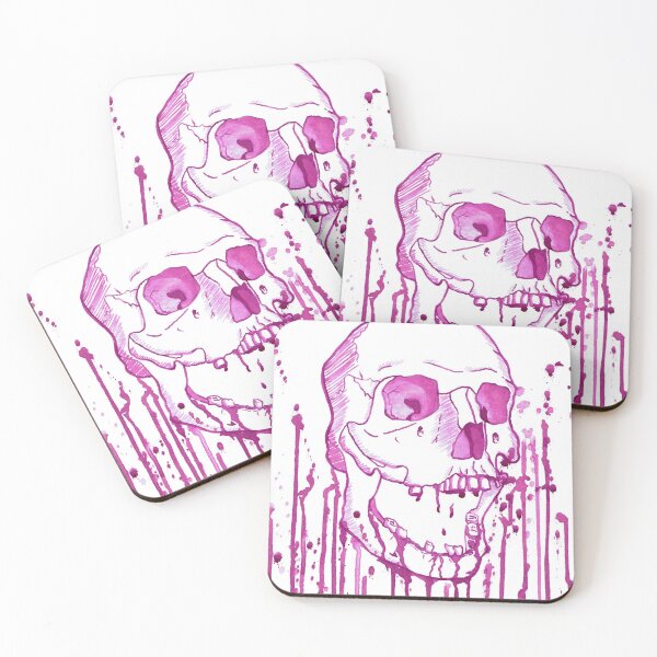 Item preview, Painting With Poison - Pokeberry Skull designed and sold by SpellYouLater.