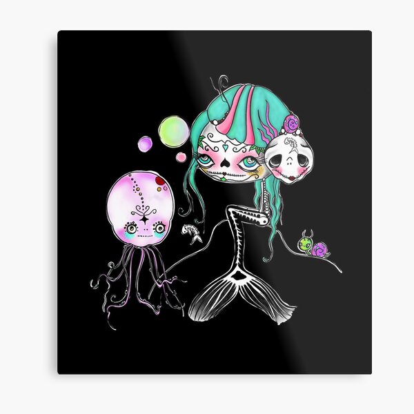 Mermaid Metallbild