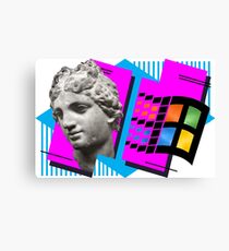 Vaporwave Canvas Print