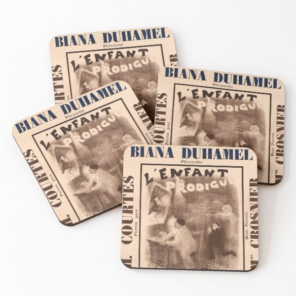 Item preview, retro lenfant prodigue theatre des bouffes parisiens             designed and sold by CorasPosters.