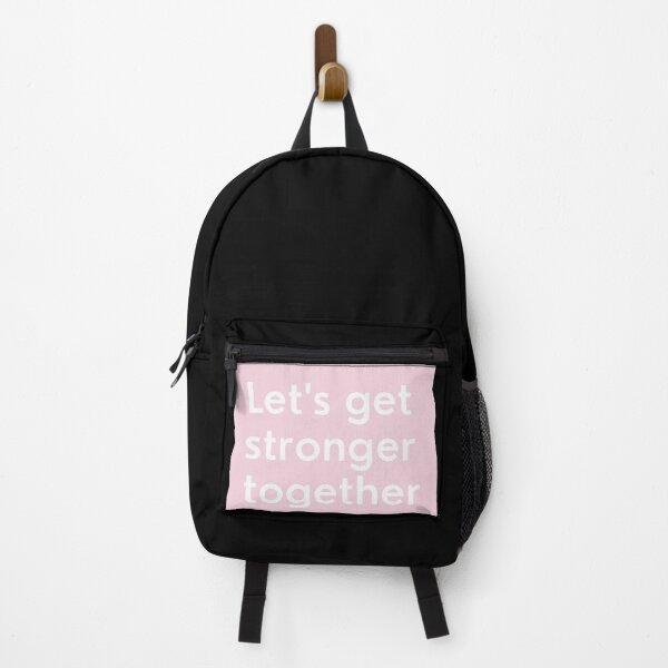 Item preview, Lets Get Stronger Together quote design.  designed and sold by milkasweet.