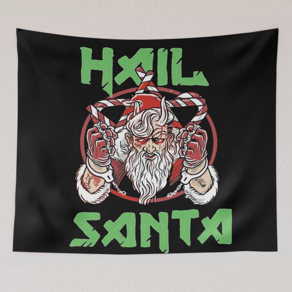 Item preview, Hail santa funny christmas designed and sold by SidTastic .