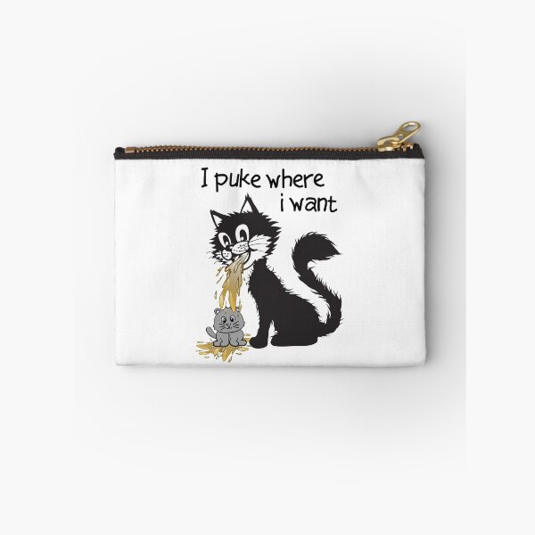 Item preview, Cat  puke - I puke where I want designed and sold by scrolla.