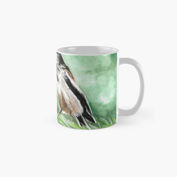 Longtailed tits in a Christmas Tree Classic Mug