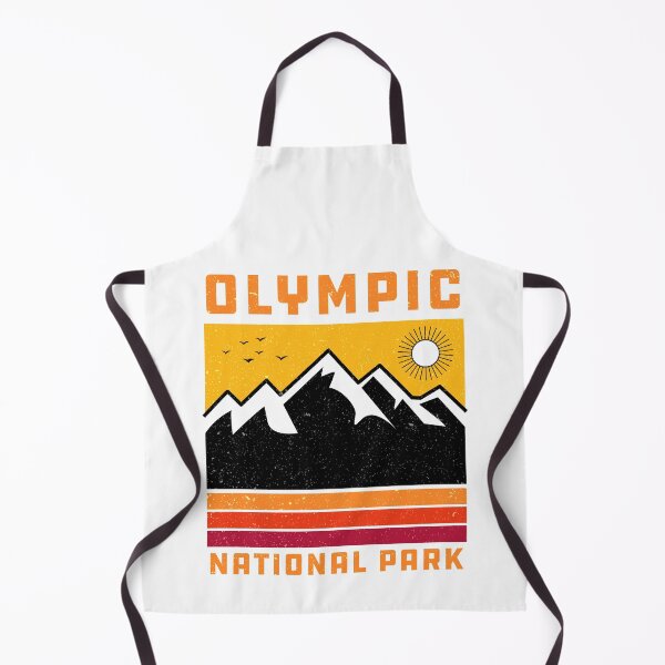 Item preview, Olympic National Park Washington Souvenir Vintage Mountain designed and sold by merchzy.
