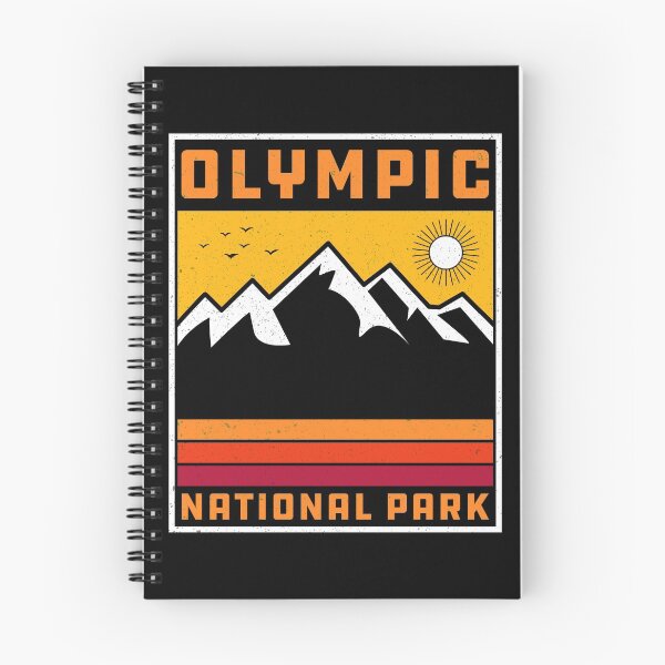Item preview, Olympic National Park Washington Souvenir Vintage Mountain designed and sold by merchzy.