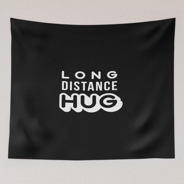 Item preview, Long Distance Hug| Funny Quarantine Love Design designed and sold by Mriganka Gogoi.