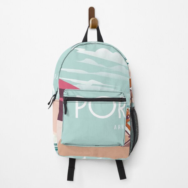 Item preview, Portugal beach travel poster designed and sold by Arctic frame studio.
