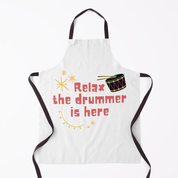 Item preview, Relax The Drummer Is Here | Relaxing The Drummer Is Here | Drummer | Drummers designed and sold by BECOOOL.