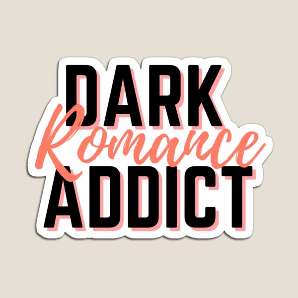 Aperçu de l'œuvre Addict de la romance sombre créée et vendue par JessieGadzBooks.