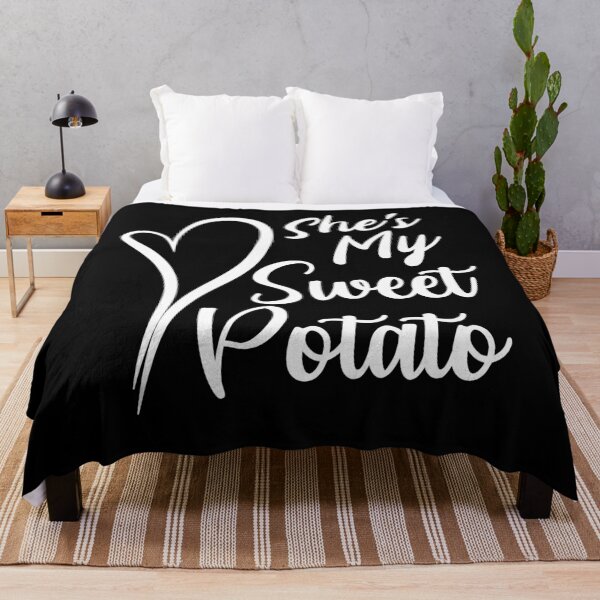 Item preview, She's My Sweet Potato, Thanksgiving Couple designed and sold by RobomShop.