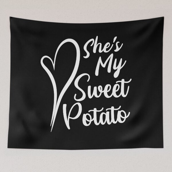 Item preview, She's My Sweet Potato, Thanksgiving Couple designed and sold by RobomShop.