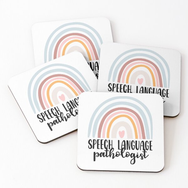 Item preview, Speech Language Pathologist Speechie Boho Rainbow Retro designed and sold by sweetheartistic.