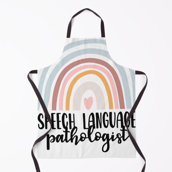 Item preview, Speech Language Pathologist Speechie Boho Rainbow Retro designed and sold by sweetheartistic.