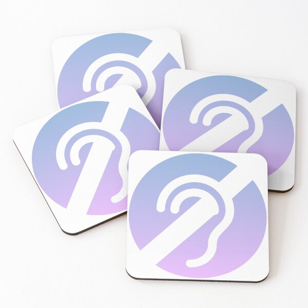 Item preview, Gradient Femme International Symbol Hearing Impaired, Hard of Hearing, Deaf, HOH designed and sold by inkohitpsd.