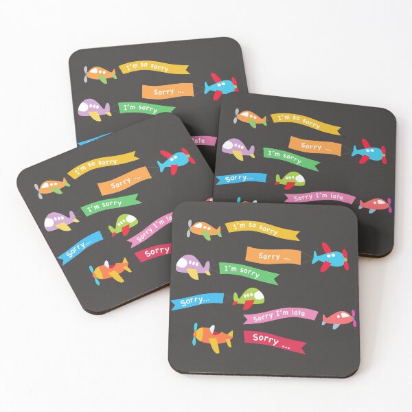 Item preview, i'm so sorry airplanes typo designed and sold by Urbo Panda.