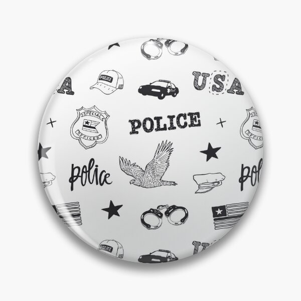 Item preview, Police art#2BW designed and sold by SportArtGame2.