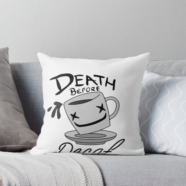Item preview, Death Before Decaf designed and sold by toastbubbles.