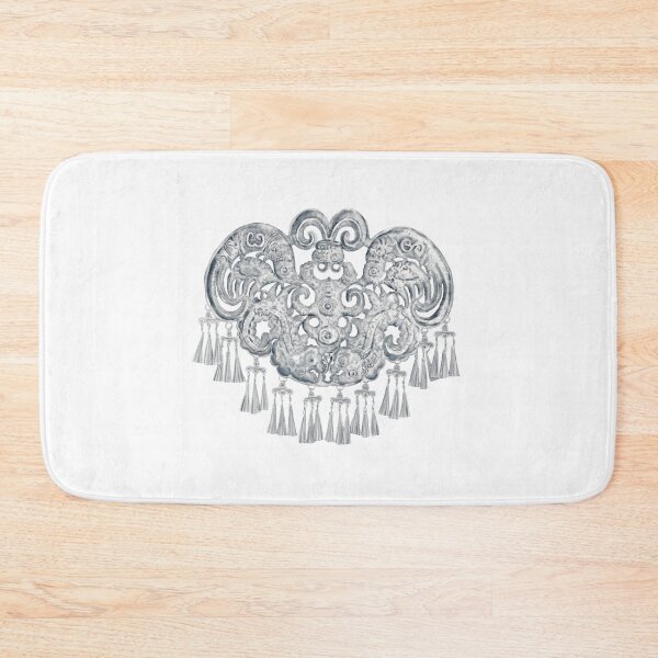 Item preview, Watercolor Illustration of Chinese Miao traditional silver jewelry | 苗族银饰 designed and sold by iswenyi.