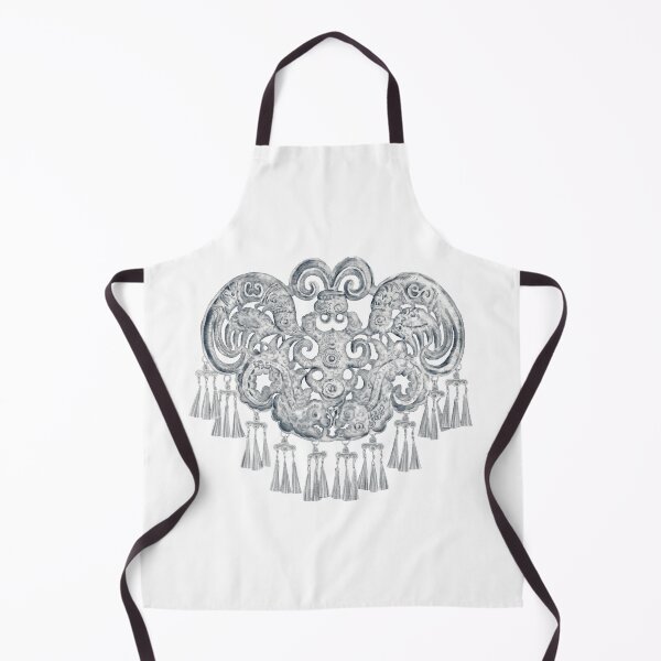 Item preview, Watercolor Illustration of Chinese Miao traditional silver jewelry | 苗族银饰 designed and sold by iswenyi.