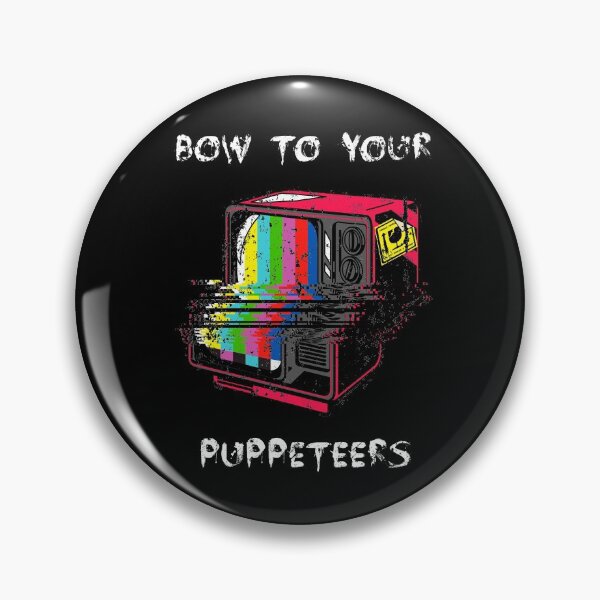 Item preview, Bow To Your Puppeteers – Mass Media TV Propaganda Puppets designed and sold by The Green Corner.