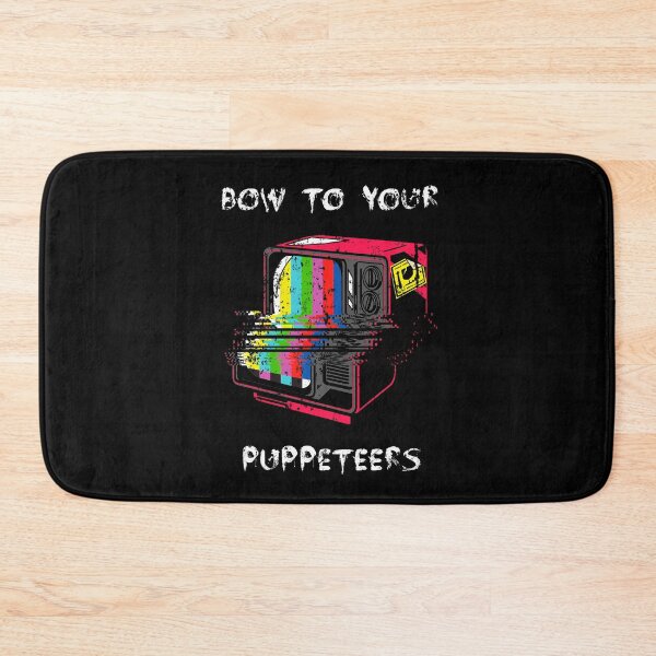 Item preview, Bow To Your Puppeteers – Mass Media TV Propaganda Puppets designed and sold by The Green Corner.