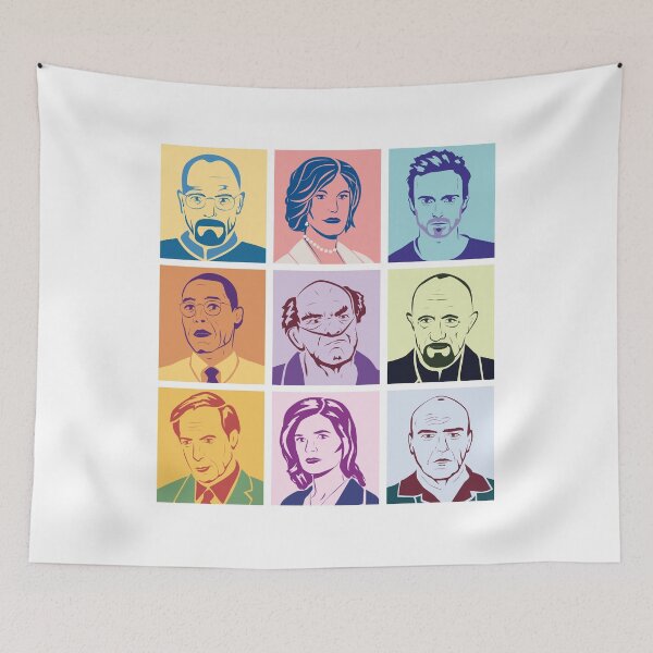 Item preview, Breaking bad pop art designed and sold by NoeliaGraphic.