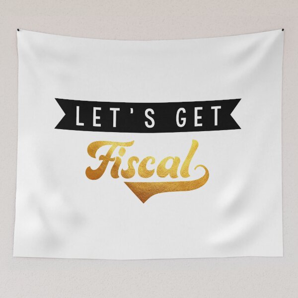 Item preview, Let's get fiscal - Accounting pun designed and sold by creative-boo.