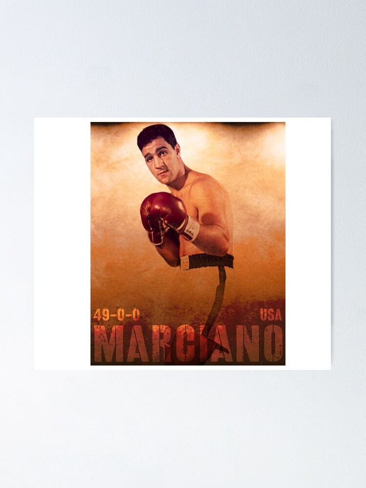 "Boxing Greats Rocky Marciano " Poster for Sale by footydezigns