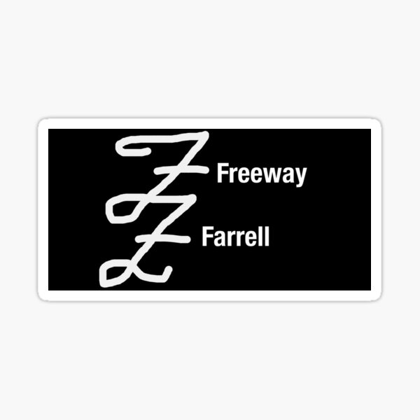 Logo black Sticker