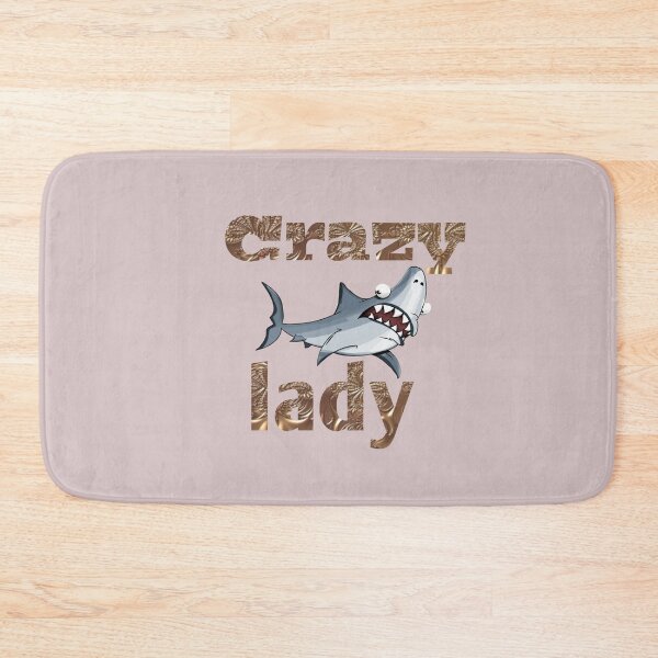 Item preview, Crazy shark lady designed and sold by Jain123.