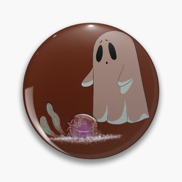 Item preview, Clumsy Ghost - Burnt Sienna designed and sold by fennelfoxart.