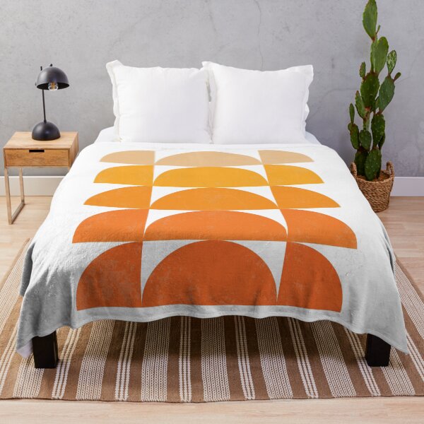 Item preview, Orange Mid Century Modern Retro Sunset designed and sold by Inogitna Designs.