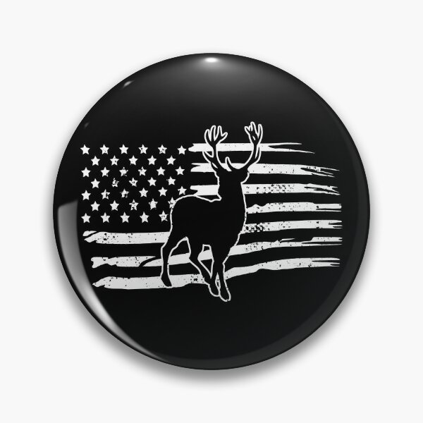 Item preview, Deer Hunting Bow Hunting American Flag Patriotic  designed and sold by Vanover Designs.