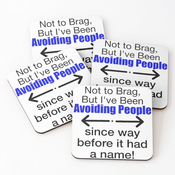 Item preview, I Have Been Avoiding People  designed and sold by LovenLaughter.