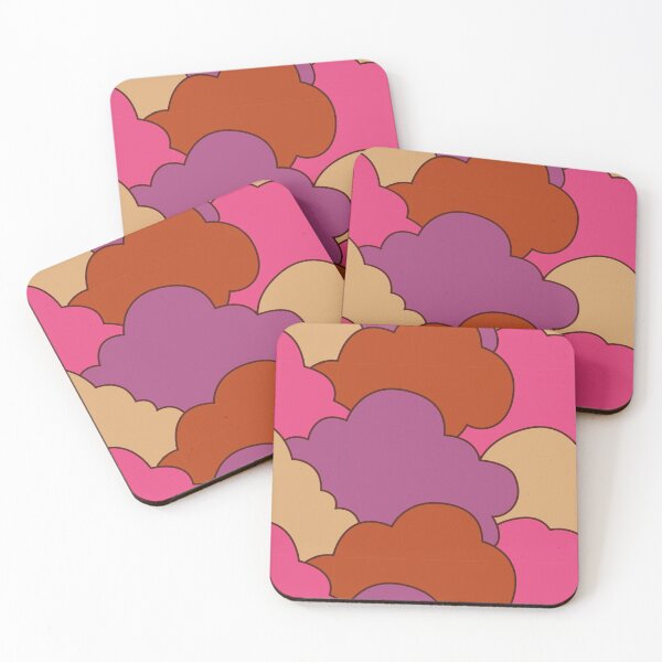 Item preview, Flower Power 60s Clouds designed and sold by ImTheGingerCat.